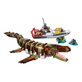 【磚星球】樂高 LEGO 76974 侏儸紀世界 積木滄龍船隻任務 Brick-Built Mosasaurus Boat Mission_1