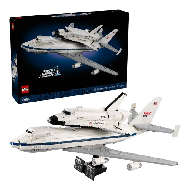 【磚星球】樂高 LEGO 10360 ICONS™ 太空梭運輸機 Shuttle Carrier Aircraft
