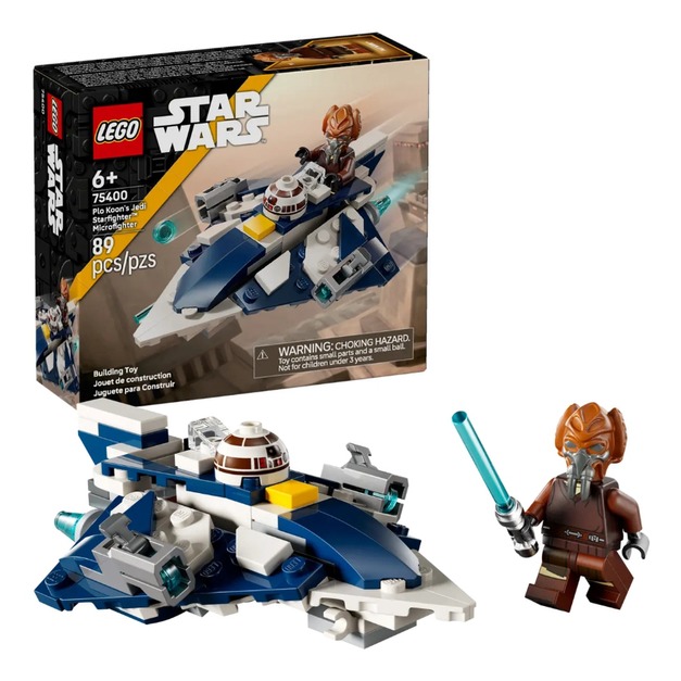 【磚星球】樂高 LEGO 75400 星際大戰 普洛昆的絕地星際戰機™ 迷你戰機 Plo Koon's Jedi Starfighter™ Microfighter