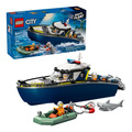 【磚星球】樂高 LEGO 60456 城市系列 警艇追逐戰 Police Boat Chase