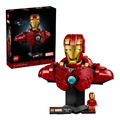 【磚星球】樂高 LEGO 76327 漫威系列 鋼鐵人 MK4 半身像 Iron Man MK4 Bust