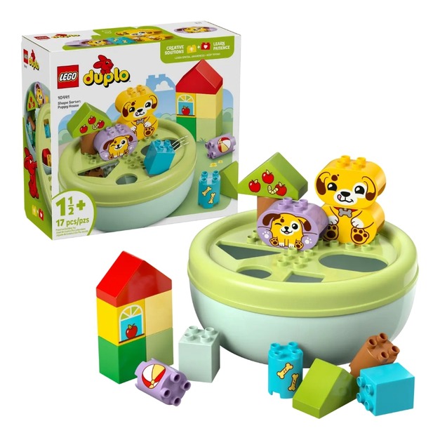 【磚星球】樂高 LEGO 10441 得寶系列 形狀分類趣 小狗屋 Shape Sorter: Puppy House