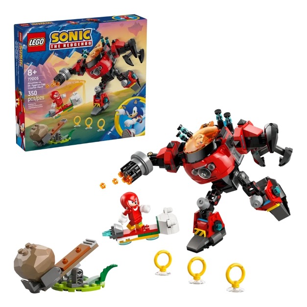 【磚星球】樂高 LEGO 77005 音速小子系列 納克魯斯大戰蛋頭博士 毀滅蛋 Knuckles vs. Dr. Eggman Egg Crusher Mech