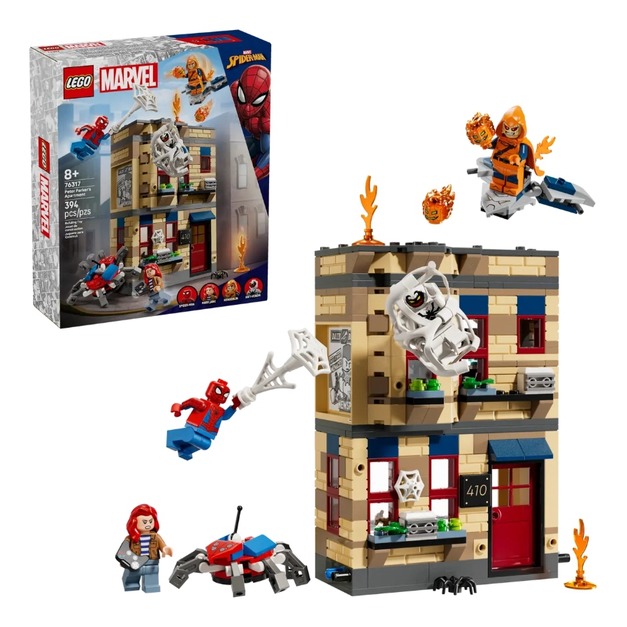 【磚星球】樂高 LEGO 76317 漫威系列 彼得帕克的公寓 Peter Parker’s Apartment