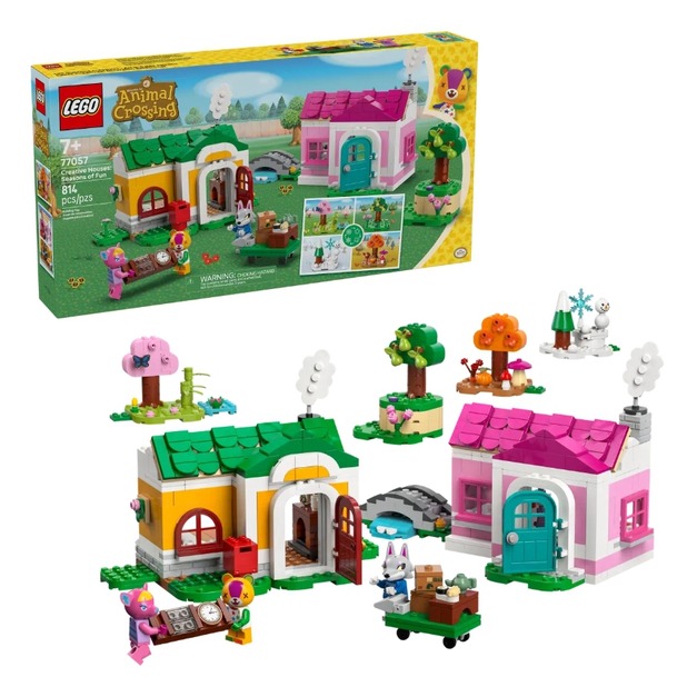 【磚星球】樂高 LEGO 77057 動物森友會 春夏秋冬 Home Designer組合 Creative Houses: Seasons of Fun