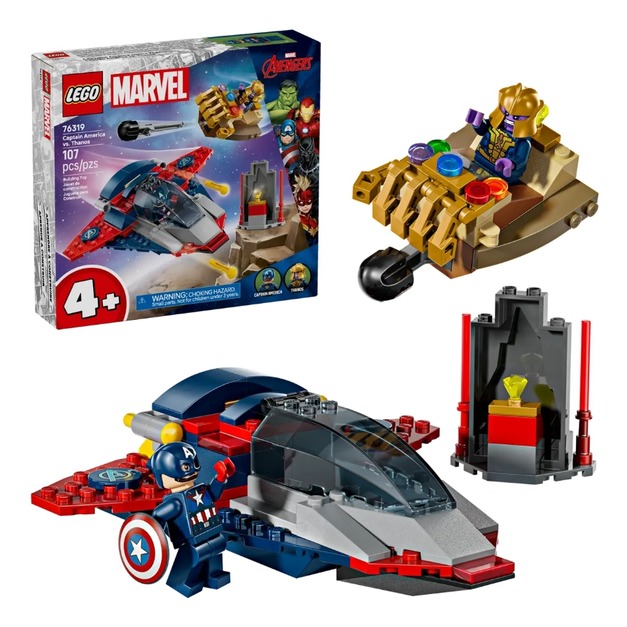 【磚星球】樂高 LEGO 76319 漫威系列 美國隊長大戰薩諾斯 Captain America vs. Thanos