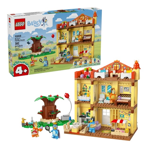 【磚星球】樂高 LEGO 11203 布麗系列 布麗的家 Bluey's Family House