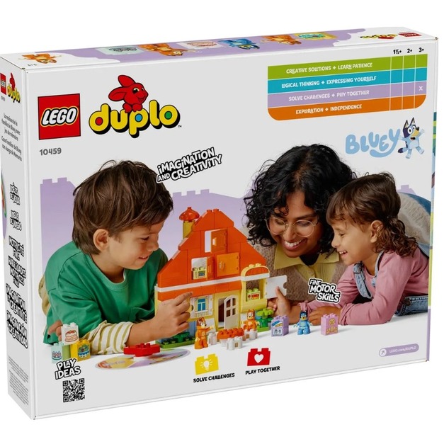 【磚星球】樂高 LEGO 10459 得寶系列 布麗的家和記憶遊戲 Bluey's Family House with Memory Game