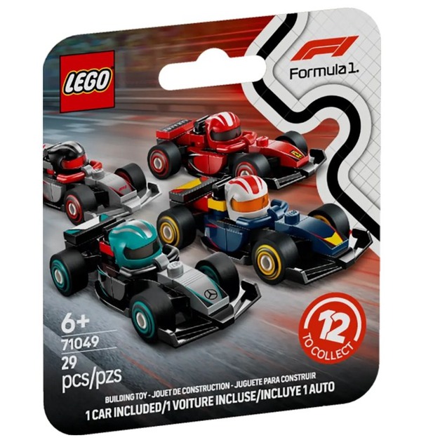 【磚星球】樂高 LEGO 71049HS 人偶包系列 F1® 收藏賽車 全套(12入) F1® Collectible Race Cars