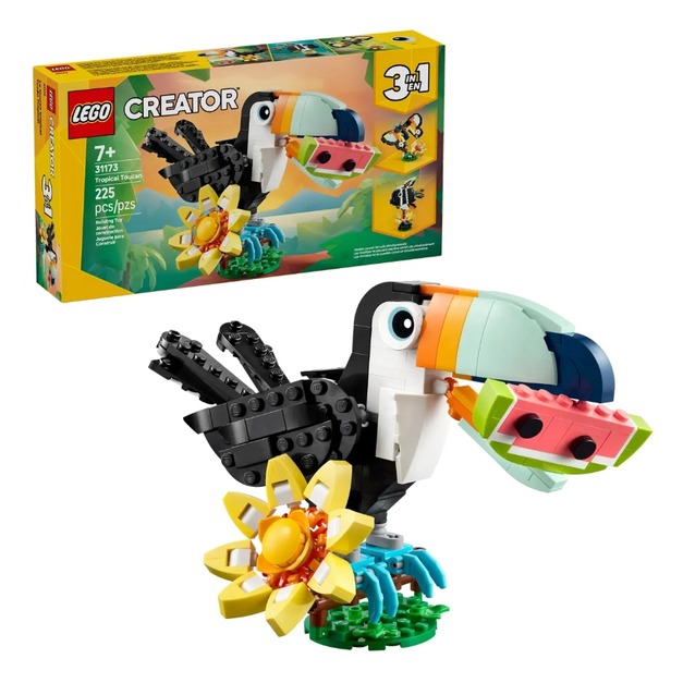【磚星球】樂高 LEGO 31173 創意三合一系列 野生動物 熱帶巨嘴鳥 Wild Animals: Tropical Toucan