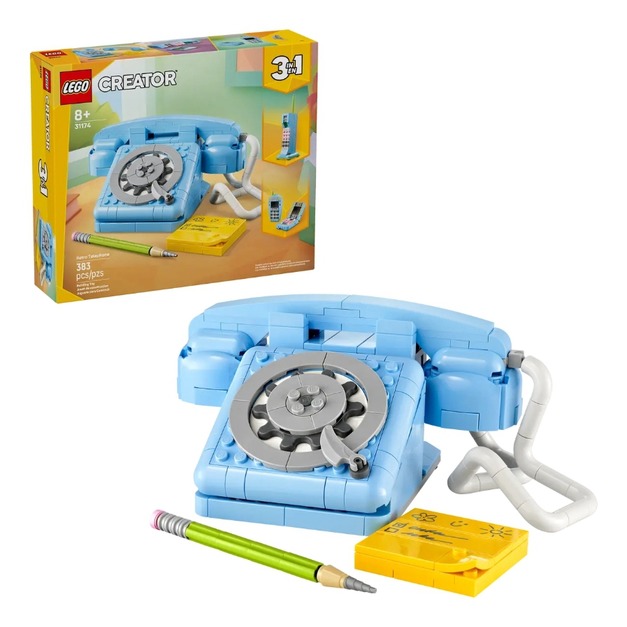 【磚星球】樂高 LEGO 31174 創意三合一系列 復古電話 Retro Telephone