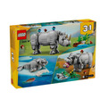 【磚星球】樂高 LEGO 31171 創意三合一系列 野生動物 雄壯犀牛和小鳥 Wild Animals: Majestic Rhino with Birds_4