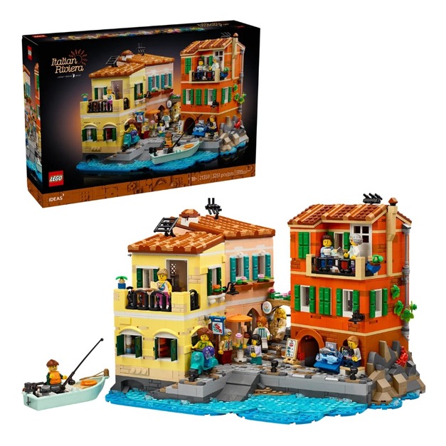 【磚星球】樂高 LEGO 21359 IDEAS 義大利里維埃拉 Italian Riviera