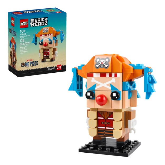 【磚星球】樂高 LEGO 40800 大頭系列 小丑巴其玩偶 Buggy the Clown Figure