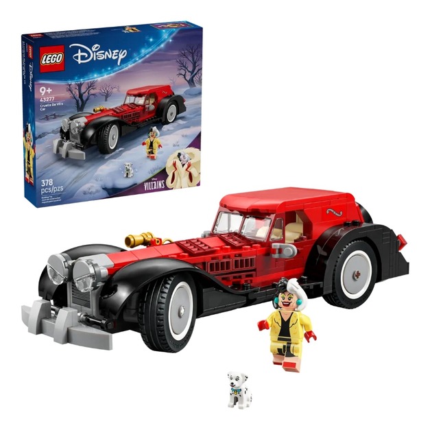 【磚星球】樂高 LEGO 43277 迪士尼系列 庫伊拉的汽車 Cruella De Vil's Car