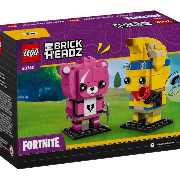 【磚星球】樂高 LEGO 40760 大頭系列 香蕉人與粉紅熊 Adventure Peely & Cuddle Team Leader