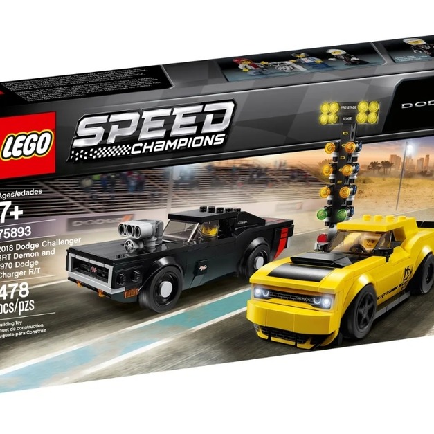 【磚星球】樂高 LEGO 75893 Speed系列 Dodge Challenger SRT Demon and 1970