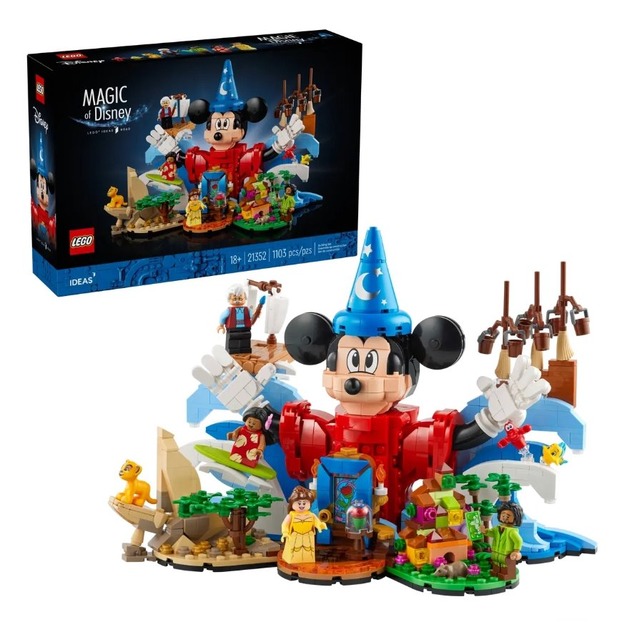 【磚星球】樂高 LEGO 21352 IDEAS 迪士尼魔法 Magic of Disney