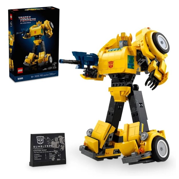 【磚星球】樂高 LEGO 10338 ICONS™ 大黃蜂 Bumblebee