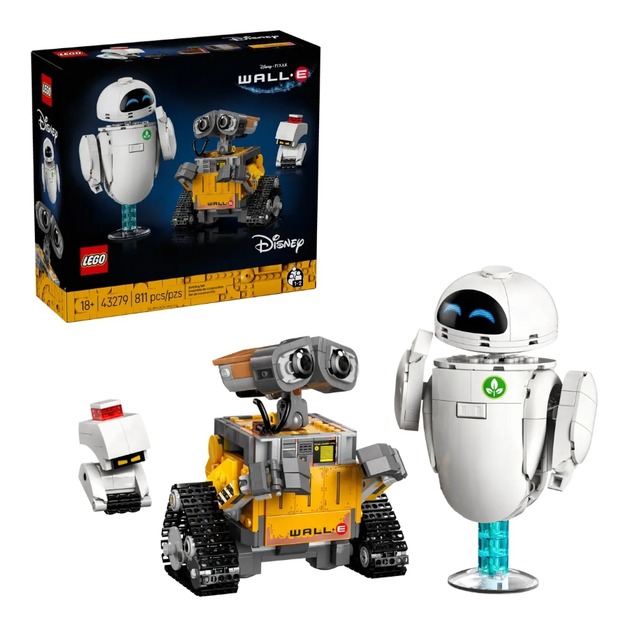 【磚星球】樂高 LEGO 43279 迪士尼系列 瓦力和伊芙 WALL-E and EVE