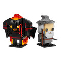 【磚星球】樂高 LEGO 40631 大頭系列 灰袍甘道夫與炎魔 Gandalf the Grey™ & Balrog™_1