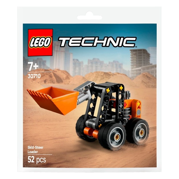 【磚星球】樂高 LEGO 30710 動力科技 滑移鏟裝機 Skid-Steer Loader