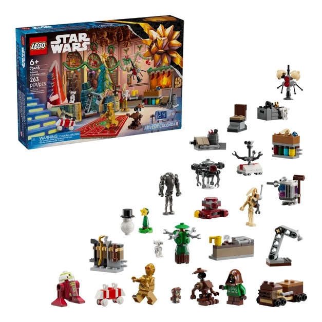 【磚星球】樂高 LEGO 75418 星際大戰 2025年驚喜月曆 Advent Calendar 2025