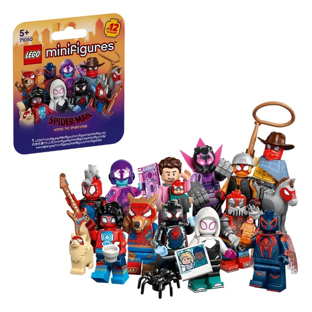 【磚星球】樂高 LEGO 71050 人偶包系列 蜘蛛人 穿越新宇宙 全套(12入) Spider-Man: Across the Spider-Verse