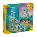 【磚星球】樂高 LEGO 31385 創意三合一系列 海洋動物 美麗海豚 Sea Animals: Beautiful Dolphins_4