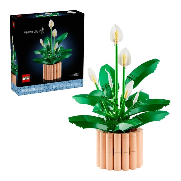 【磚星球】樂高 LEGO 11504 花藝系列 白鶴芋 Peace Lily