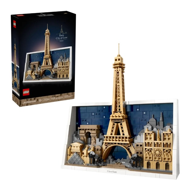 【磚星球】樂高 LEGO 21064 經典建築系列 巴黎－愛之城 Paris – City of Love