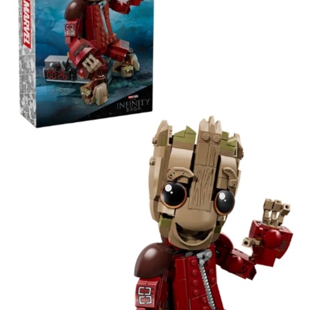 【磚星球】樂高 LEGO 76341 漫威系列 破壞者連身褲版格魯特 Ravager Jumpsuit Groot