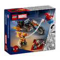 【磚星球】樂高 LEGO 76335 漫威系列 蜘蛛人大戰惡靈戰警摩托車 Spider-Man vs. Ghost Rider Motorcycle_2