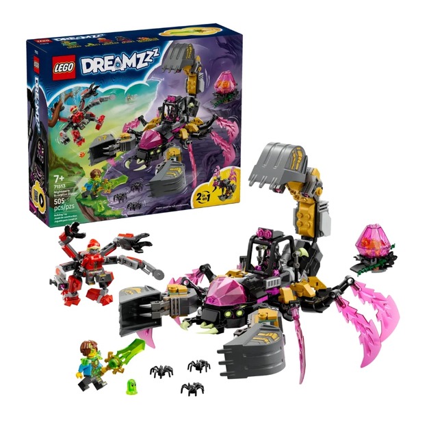 【磚星球】樂高 LEGO 71513 夢工廠系列 噩夢蠍子挖掘機 Nightmare Scorpion Digger