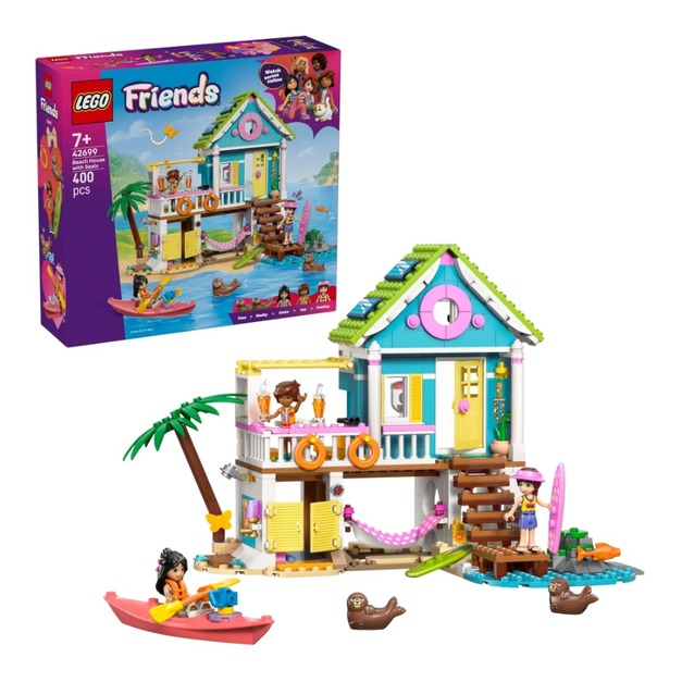 【磚星球】樂高 LEGO 42699 好朋友系列 海灘小屋和海豹 Beach House with Seals