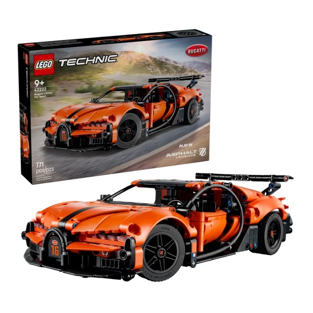 【磚星球】樂高 LEGO 42222 動力科技 布加迪 Chiron Pur Sport Bugatti Chiron Pur Sport Hypercar