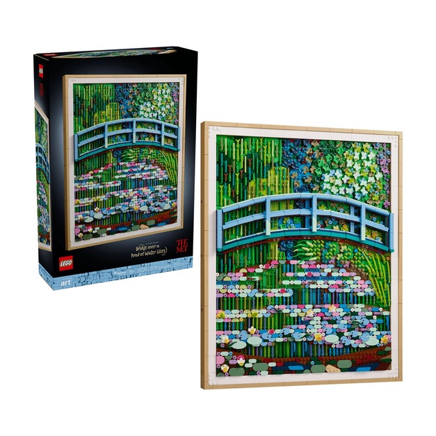 【磚星球】樂高 LEGO 31220 克勞德 莫內 睡蓮池上的拱橋 Claude Monet – Bridge over a Pond of Water Lilies