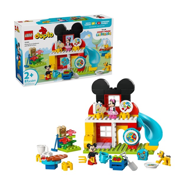 【磚星球】樂高 LEGO 10465 得寶系列 米奇妙妙屋和米妮與布魯托 Mickey Mouse Clubhouse with Minnie & Pluto