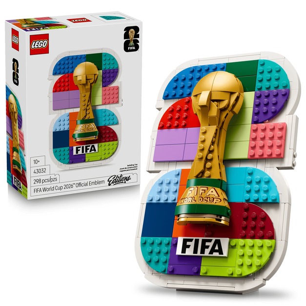 【磚星球】樂高 LEGO 43032 運動主題 FIFA 2026世界盃官方會徽 FIFA World Cup 2026™ Official Emblem