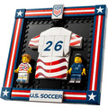 【磚星球】樂高 LEGO 43033 運動主題 2026 年美國國家足球隊球衣 2026 US Soccer National Team Jersey_1