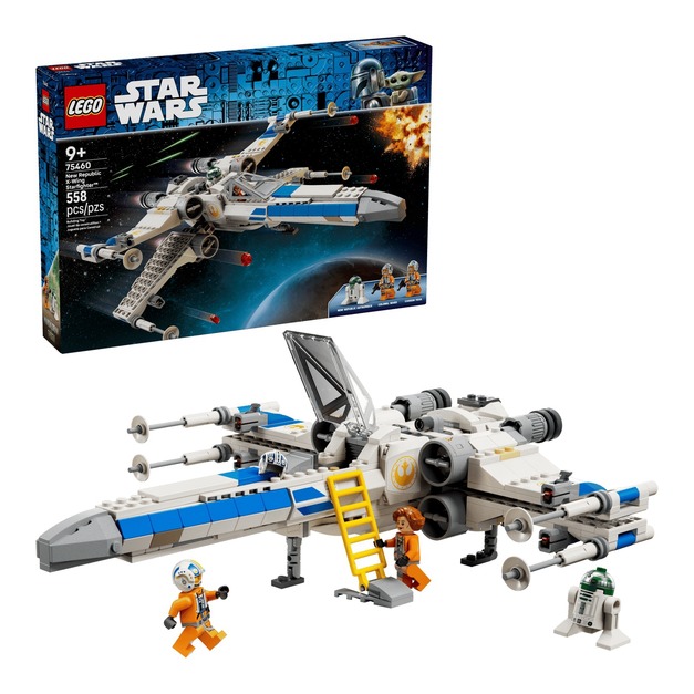【磚星球】樂高 LEGO 75460 星際大戰 新共和國 X 翼星際戰機™ New Republic X-Wing Starfighter™