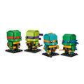 【磚星球】樂高 LEGO 40878 大頭系列 忍者龜玩偶 Teenage Mutant Ninja Turtles Figures_3