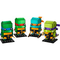 【磚星球】樂高 LEGO 40878 大頭系列 忍者龜玩偶 Teenage Mutant Ninja Turtles Figures_1