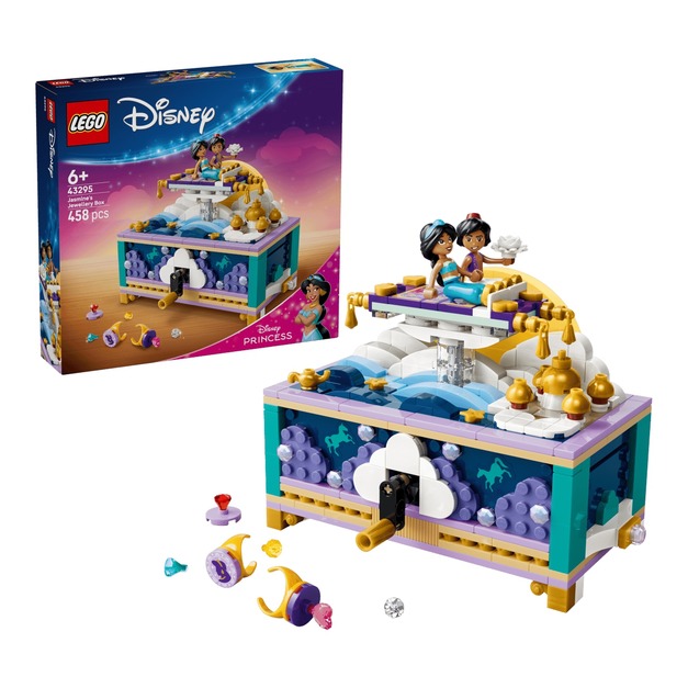 【磚星球】樂高 LEGO 43295 迪士尼系列 茉莉公主的首飾盒 Jasmine's Jewelry Box