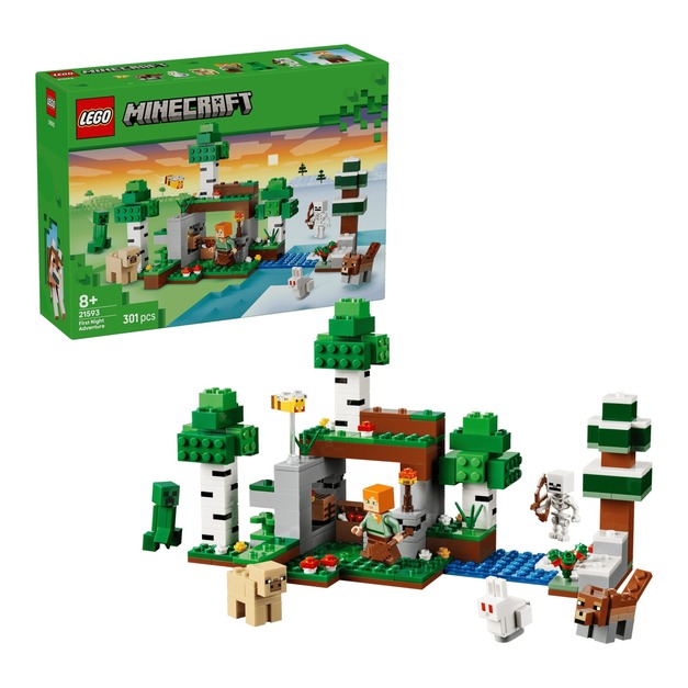 【磚星球】樂高 LEGO 21593 當個創世神 第一夜冒險 First Night Adventure