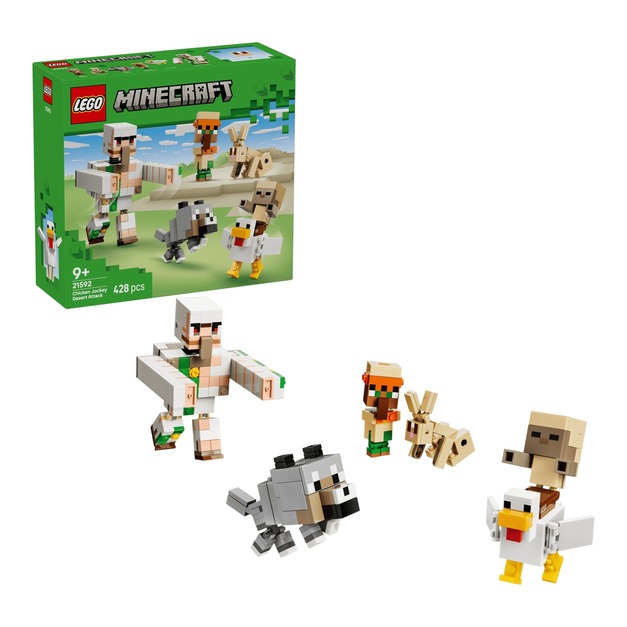 【磚星球】樂高 LEGO 21592 當個創世神 雞騎士的沙漠大進擊 Chicken Jockey Desert Attack