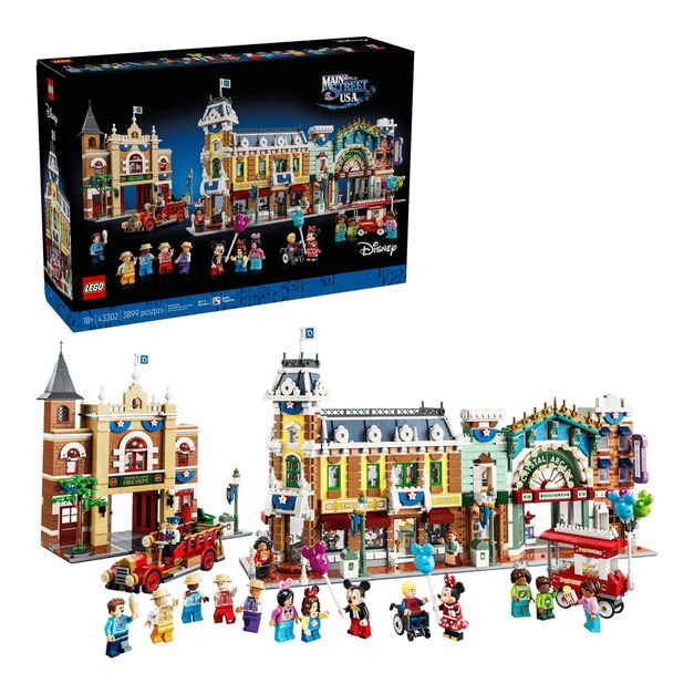 【磚星球】樂高 LEGO 43302 迪士尼系列 美國迪士尼小鎮 Main Street, U.S.A.