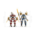 【磚星球】樂高 LEGO 71870 旋風忍者 樂高® 旋風忍者® 雙子鈦機械人 The Twin Titan Mechs_3