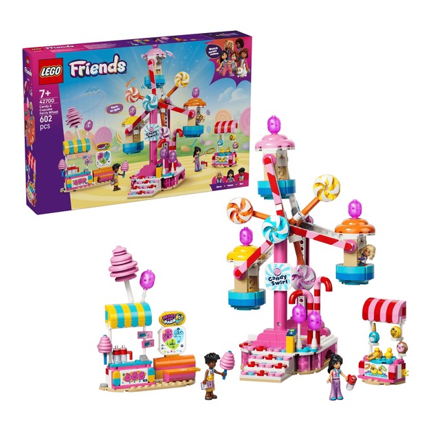 【磚星球】樂高 LEGO 42700 好朋友系列 糖果和杯子蛋糕摩天輪 Candy & Cupcake Ferris Wheel
