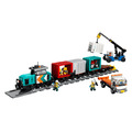 【磚星球】樂高 LEGO 60509 城市系列 港口貨物列車和起重機與卡車 Harbor Freight Train with Crane & Truck_1